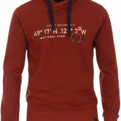 Casa Moda Kapuzen Sweatshirtbraun