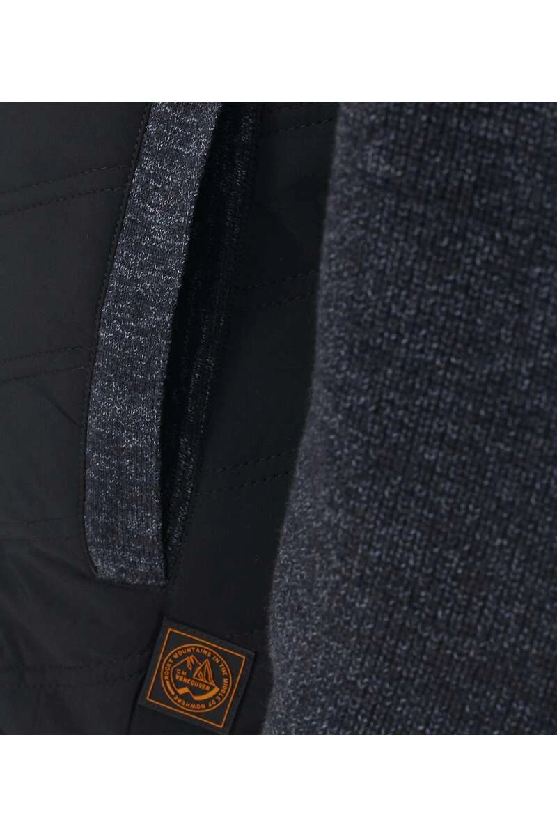 Casa Moda Casual Fit Herren Strickjacke Zip Dunkelblau 3 Casa Moda Casual Fit Herren Strickjacke Zip Dunkelblau – Bild 3