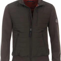 Casa Moda Kapuzen Sweatshirtdunkelgrün