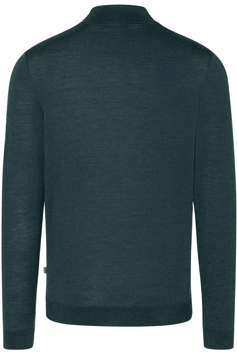 MAERZ Modern Fit Herren Rollkragenpullover Grün 2 MAERZ Modern Fit Herren Rollkragenpullover Grün – Bild 2