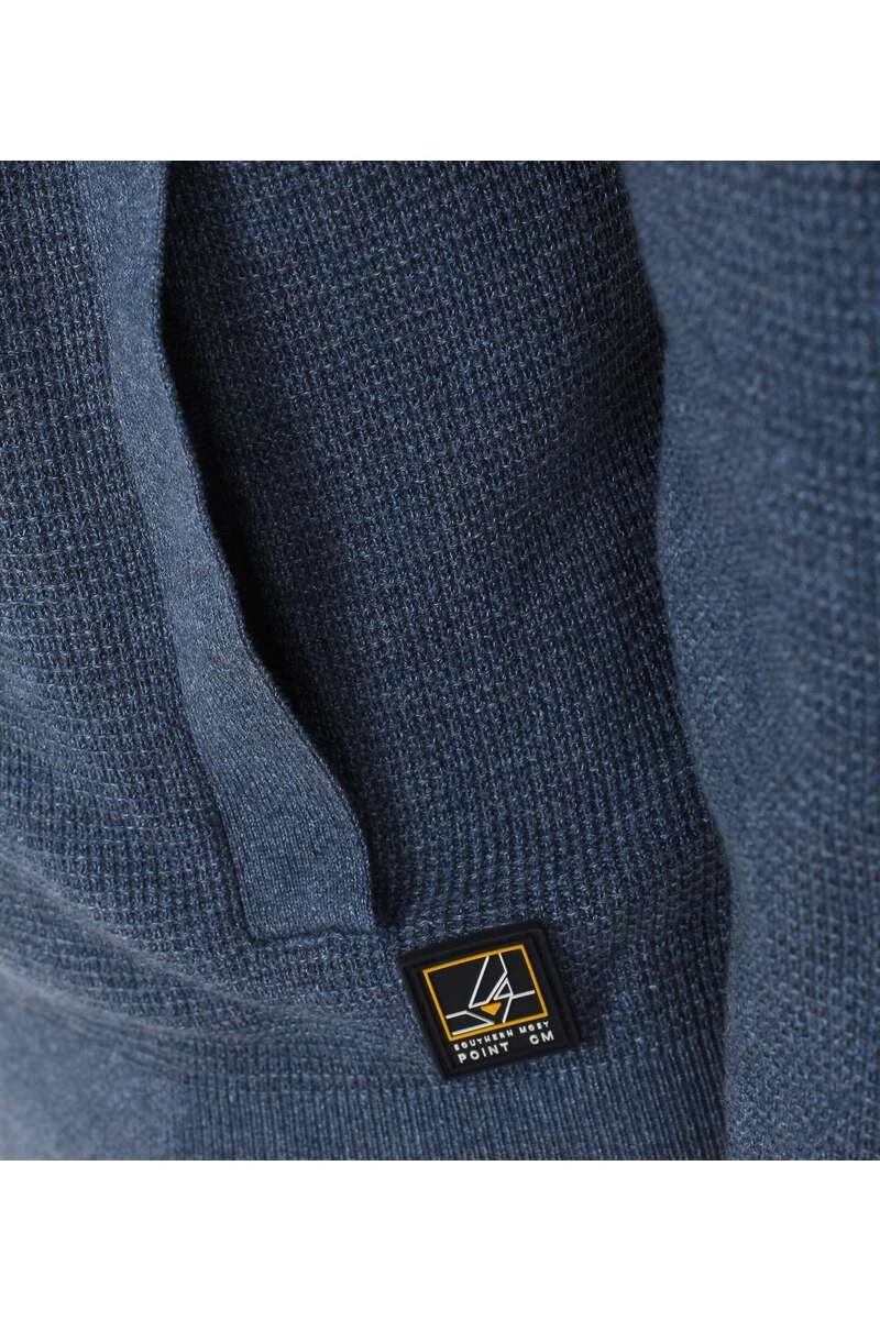 Casa Moda Casual Herren Strickjacke Zip Blau 3 Casa Moda Casual Herren Strickjacke Zip Blau – Bild 3