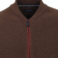 Casa Moda Casual Herren Strickjacke Zip Braun 6 Casa Moda Casual Herren Strickjacke Zip Braun -Angebote Pierre Cardin Store 433995900 679 2 800