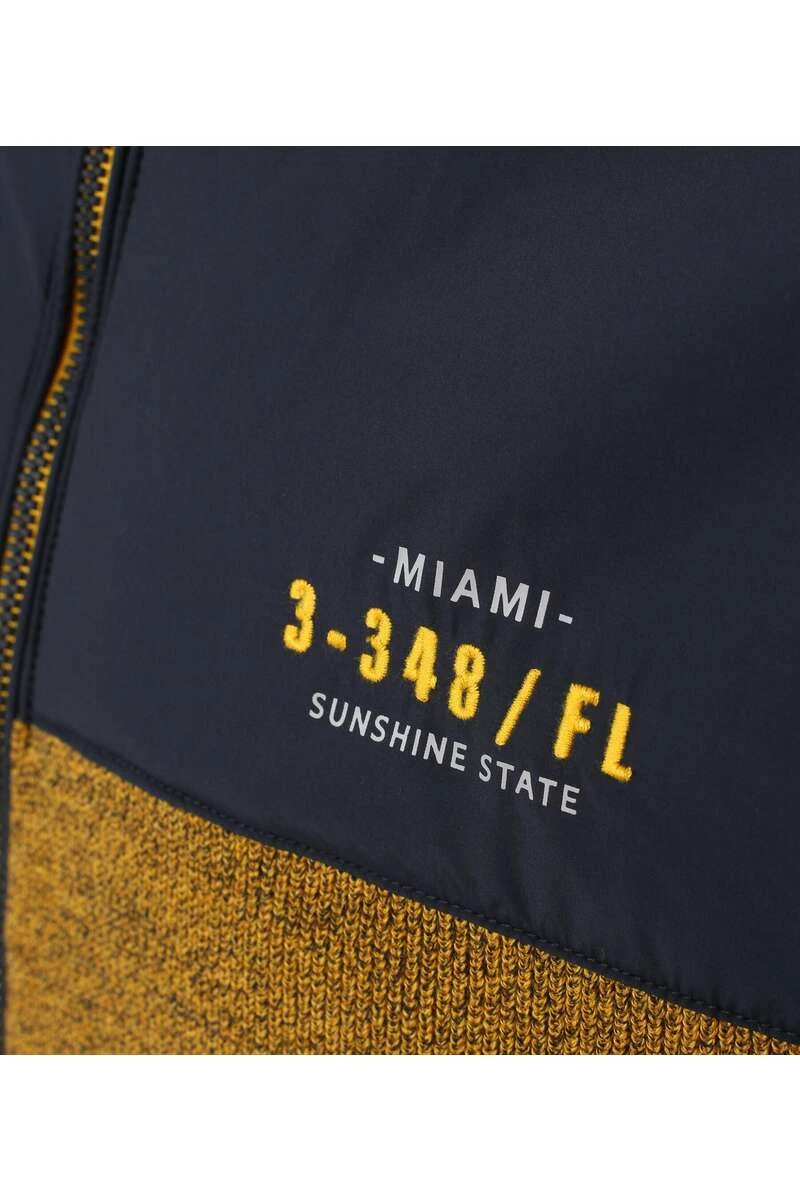 Casa Moda Casual Herren Strickjacke Zip Gelb 4 Casa Moda Casual Herren Strickjacke Zip Gelb – Bild 4