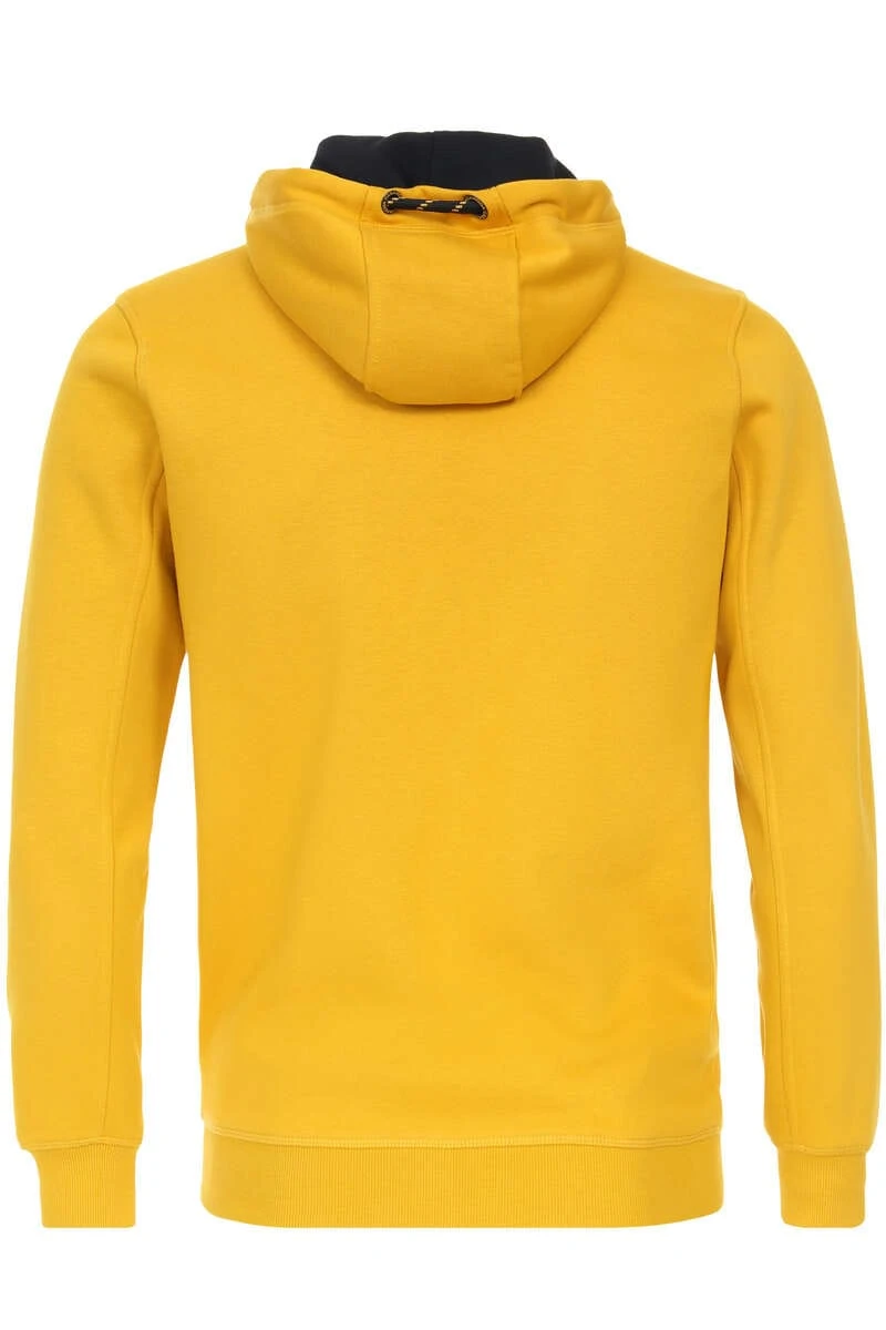 Casa Moda Casual Regular Fit Sweatjacke Mit Kapuze Kapuze Gelb 5 Casa Moda Casual Regular Fit Sweatjacke Mit Kapuze Kapuze Gelb – Bild 5