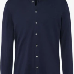 Brax Modern Fit Jerseyhemd Ocean, Einfarbig