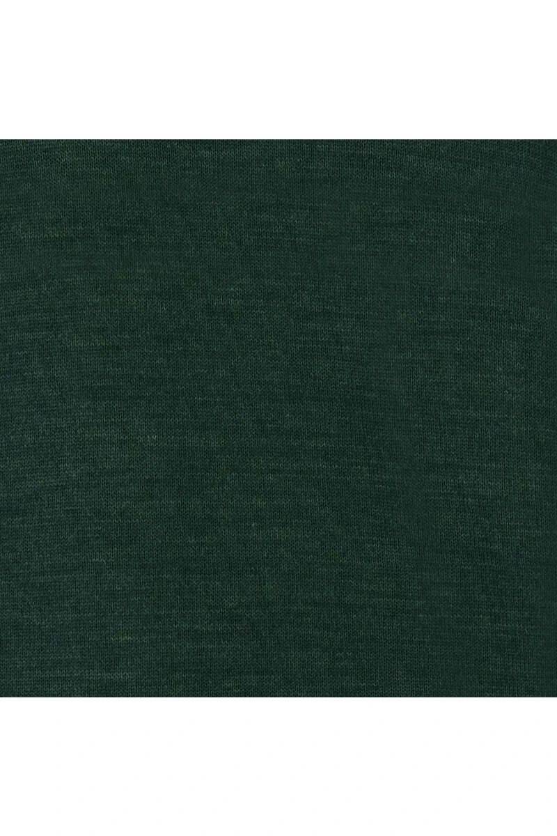 MAERZ Classic Fit Herren Rollkragenpullover Dunkelgrün 3 MAERZ Classic Fit Herren Rollkragenpullover Dunkelgrün – Bild 3