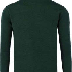 MAERZ Classic Fit Herren Rollkragenpullover Dunkelgrün