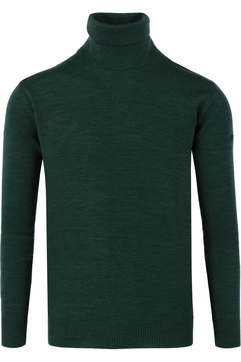 MAERZ Classic Fit Herren Rollkragenpullover Dunkelgrün 1 MAERZ Classic Fit Herren Rollkragenpullover Dunkelgrün
