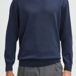 MAERZ Superwash Classic Fit Herren Rollkragenpullover Blau 5 MAERZ Superwash Classic Fit Herren Rollkragenpullover Blau -Angebote Pierre Cardin Store 490600 377 3 800