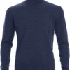 MAERZ Superwash Classic Fit Herren Rollkragenpullover Blau