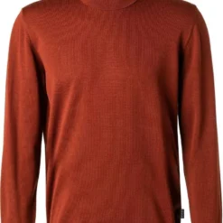 MAERZ Classic Fit Herren Rollkragenpullover Rost