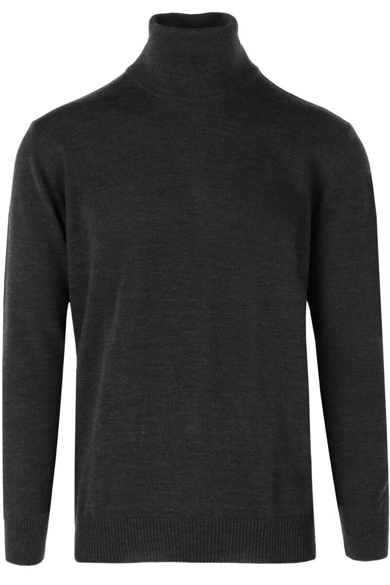 MAERZ Superwash Classic Fit Herren Rollkragenpullover Anthrazit 1 MAERZ Superwash Classic Fit Herren Rollkragenpullover Anthrazit