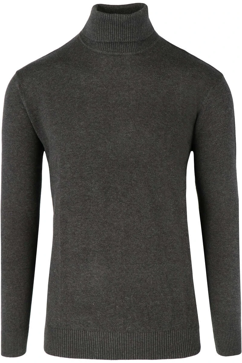 Redmond Regular Fit Herren Rollkragenpullover Anthrazit 1 Redmond Regular Fit Herren Rollkragenpullover Anthrazit