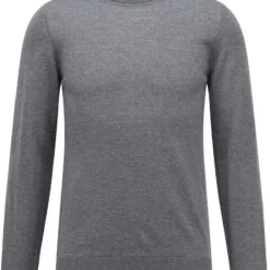 Hugo Boss BOSS Slim Fit Herren Rollkragenpullover Grau