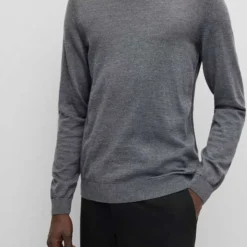 Hugo Boss BOSS Slim Fit Herren Rollkragenpullover Grau 6 Hugo Boss BOSS Slim Fit Herren Rollkragenpullover Grau -Angebote Pierre Cardin Store 50468262 030 8 800