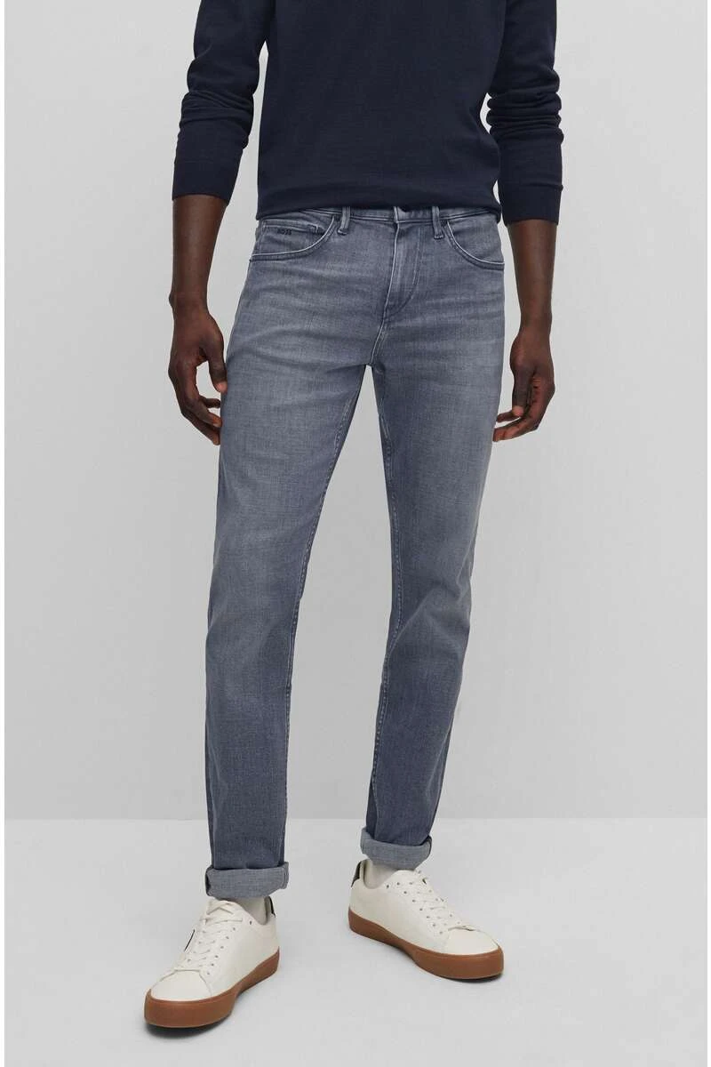 Hugo Boss BOSS Charleston Extra Slim Fit Herren Jeans Grau 5 Hugo Boss BOSS Charleston Extra Slim Fit Herren Jeans Grau – Bild 5