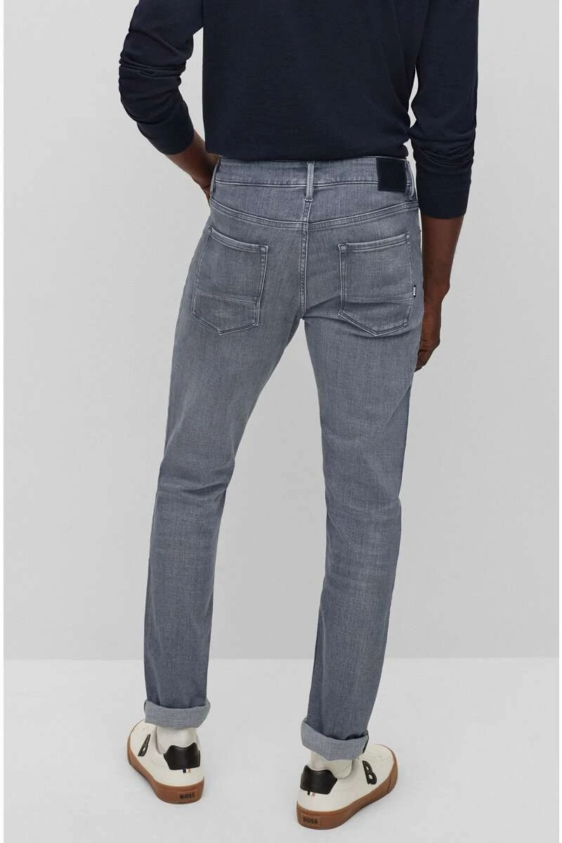 Hugo Boss BOSS Charleston Extra Slim Fit Herren Jeans Grau 6 Hugo Boss BOSS Charleston Extra Slim Fit Herren Jeans Grau – Bild 6