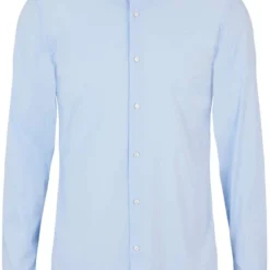 Hugo Boss BOSS Slim Fit Hemd Blau, Einfarbig