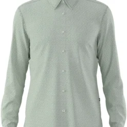 Hugo Boss BOSS Slim Fit Hemd Grün, Gemustert