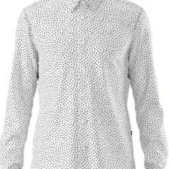 Hugo Boss BOSS Roger Slim Fit Leinenhemd Dunkelblau, Blumen