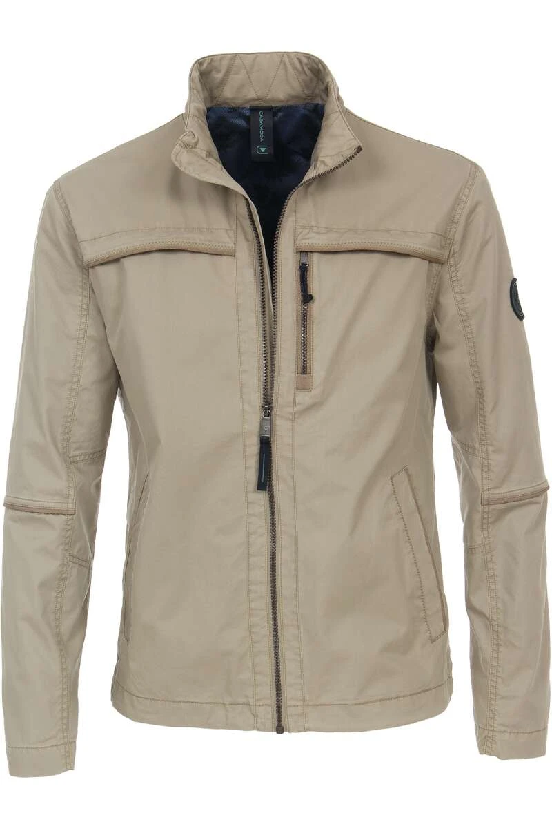 Casa Moda Casual Fit Herren Übergangsjacke Beige 1 Casa Moda Casual Fit Herren Übergangsjacke Beige