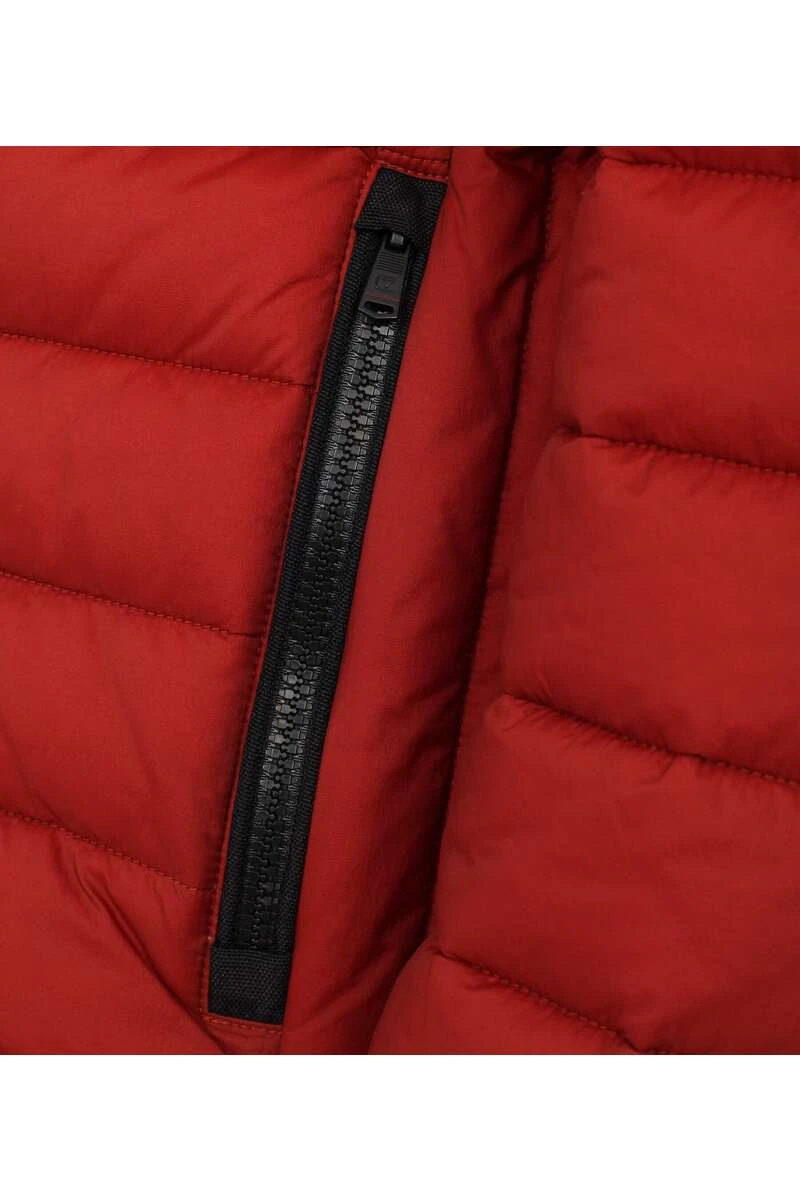 Casa Moda Herren Jacke Kapuze Orange/grau 3 Casa Moda Herren Jacke Kapuze Orange/grau – Bild 3