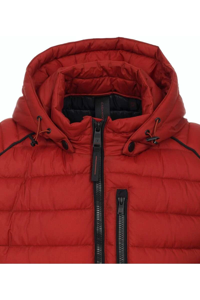 Casa Moda Herren Jacke Kapuze Orange/grau 4 Casa Moda Herren Jacke Kapuze Orange/grau – Bild 4