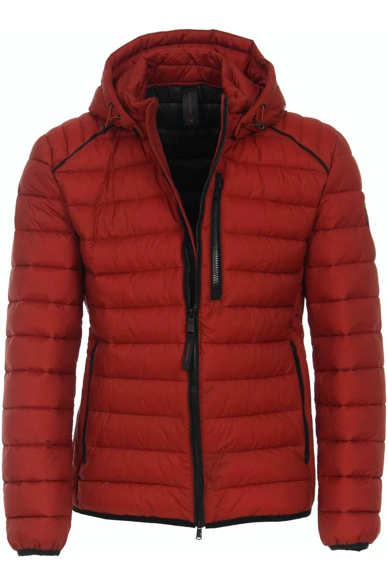 Casa Moda Herren Jacke Kapuze Orange/grau 1 Casa Moda Herren Jacke Kapuze Orange/grau