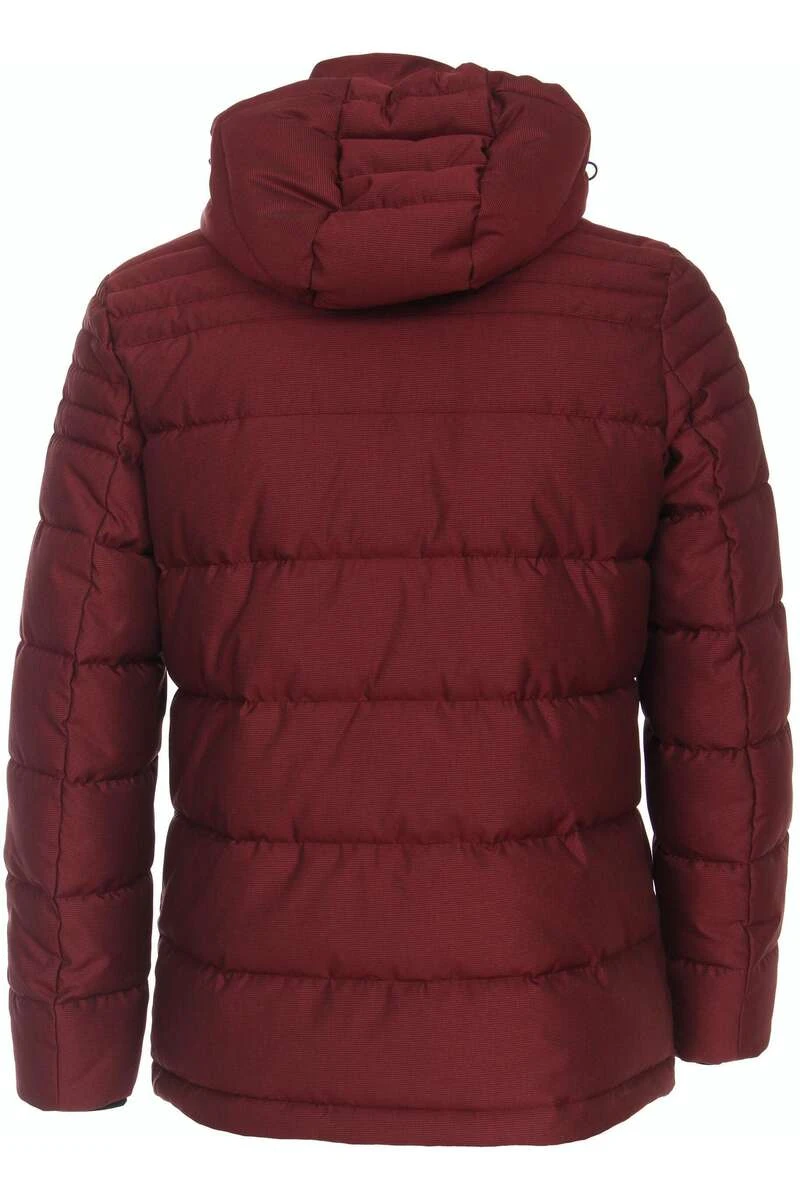 Casa Moda Casual Fit Herren Parka Kapuze Bordeaux 5 Casa Moda Casual Fit Herren Parka Kapuze Bordeaux – Bild 5