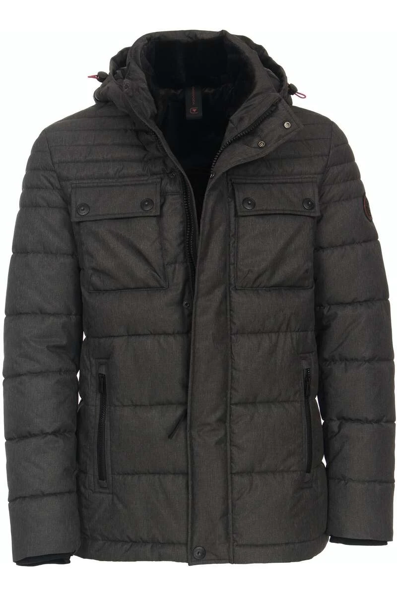 Casa Moda Herren Parka Grau 1 Casa Moda Herren Parka Grau