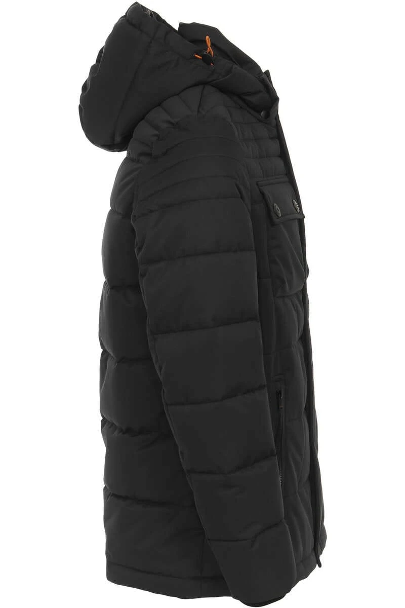 Casa Moda Herren Parka Schwarz 5 Casa Moda Herren Parka Schwarz – Bild 5