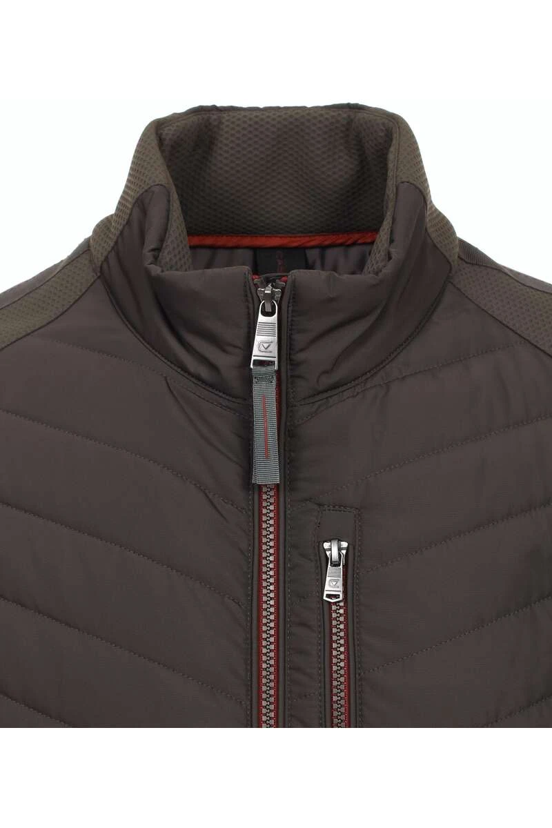 Casa Moda Herren Softshelljacke Zip Grün 4 Casa Moda Herren Softshelljacke Zip Grün – Bild 4