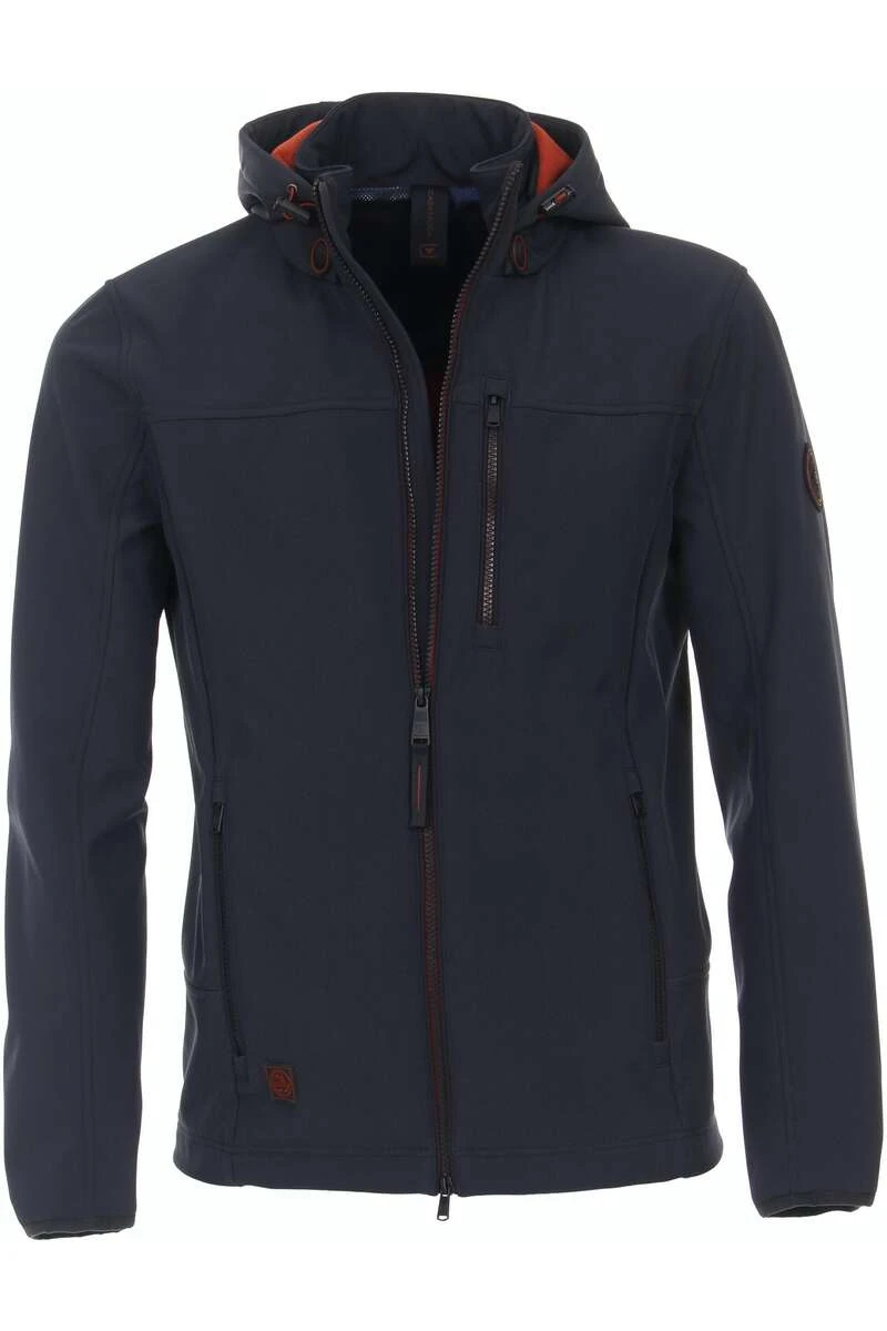 Casa Moda Herren Softshelljacke Kapuze Navy 1 Casa Moda Herren Softshelljacke Kapuze Navy