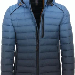 Casa Moda Herren Jacke Kapuze Hellblau