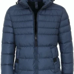 Casa Moda Outdoor Jacke Kapuze Blau
