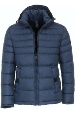 Casa Moda Outdoor Jacke Kapuze Blau