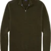 OLYMP Casual Modern Fit Herren Rollkragenpullover Graugrün