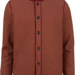 OLYMP Casual Modern Fit CardiganKnopfleiste Dunkelrot