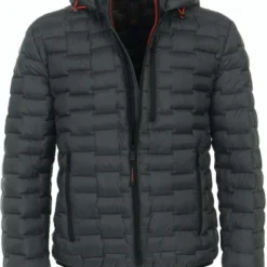 Casa Moda Herren Jacke Kapuze Braun