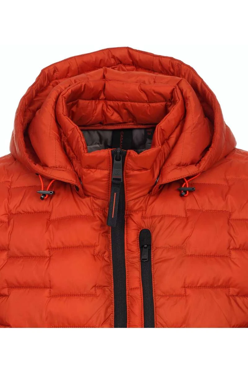 Casa Moda Herren Jacke Kapuze Rot 5 Casa Moda Herren Jacke Kapuze Rot – Bild 5