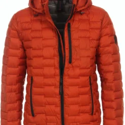 Casa Moda Herren Jacke Kapuze Rot
