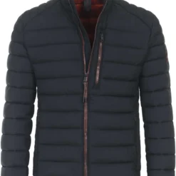 Casa Moda Regular Fit Outdoor Jacke Zip Navy/rot
