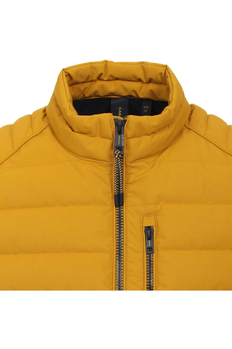 Casa Moda Regular Fit Outdoor Jacke Zip Gelb 2 Casa Moda Regular Fit Outdoor Jacke Zip Gelb – Bild 2