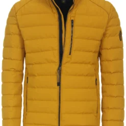 Casa Moda Regular Fit Outdoor Jacke Zip Gelb