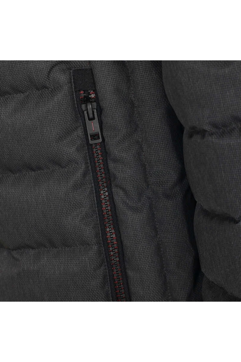 Casa Moda Regular Fit Outdoor Jacke Zip Dunkelgrau 4 Casa Moda Regular Fit Outdoor Jacke Zip Dunkelgrau – Bild 4