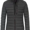 Casa Moda Regular Fit Outdoor Jacke Zip Dunkelgrau