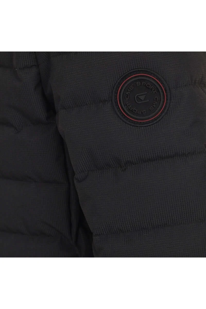 Casa Moda Regular Fit Outdoor Jacke Zip Schwarz 3 Casa Moda Regular Fit Outdoor Jacke Zip Schwarz – Bild 3