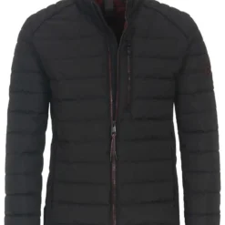Casa Moda Regular Fit Outdoor Jacke Zip Schwarz