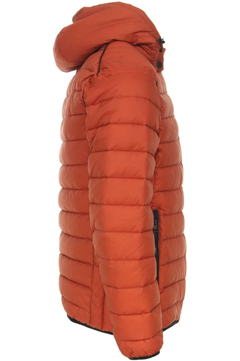 Casa Moda Regular Fit Outdoor Jacke Kapuze Orange 4 Casa Moda Regular Fit Outdoor Jacke Kapuze Orange – Bild 4
