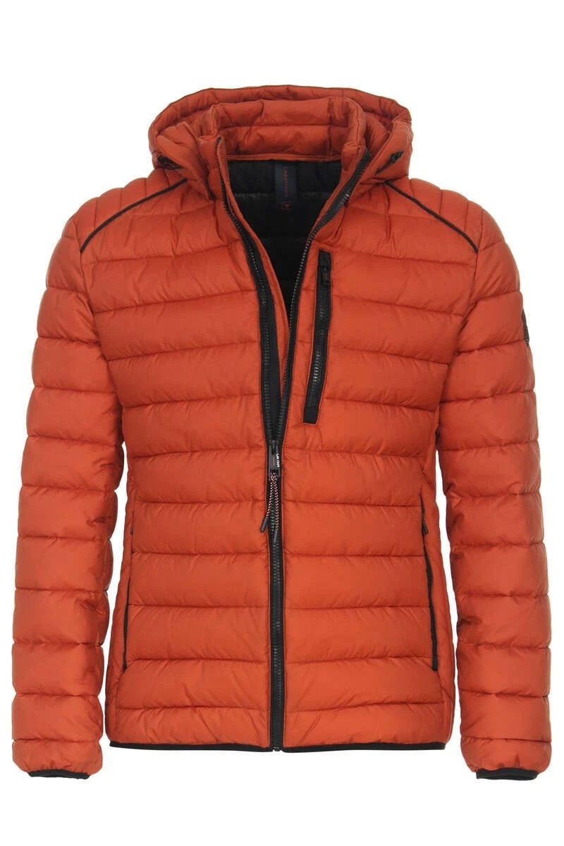 Casa Moda Regular Fit Outdoor Jacke Kapuze Orange 1 Casa Moda Regular Fit Outdoor Jacke Kapuze Orange